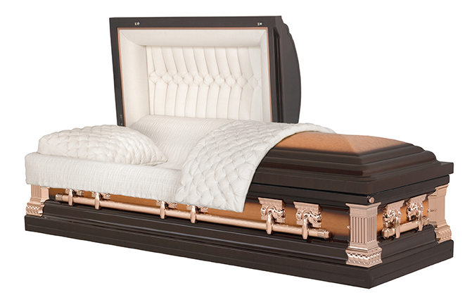 abel funeral services casket bradford blue