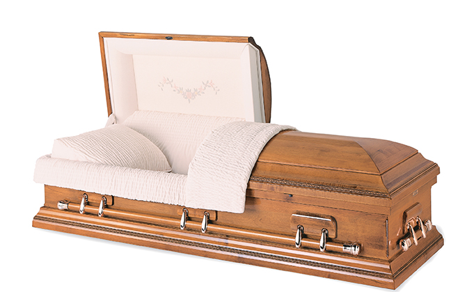 abel funeral services casket